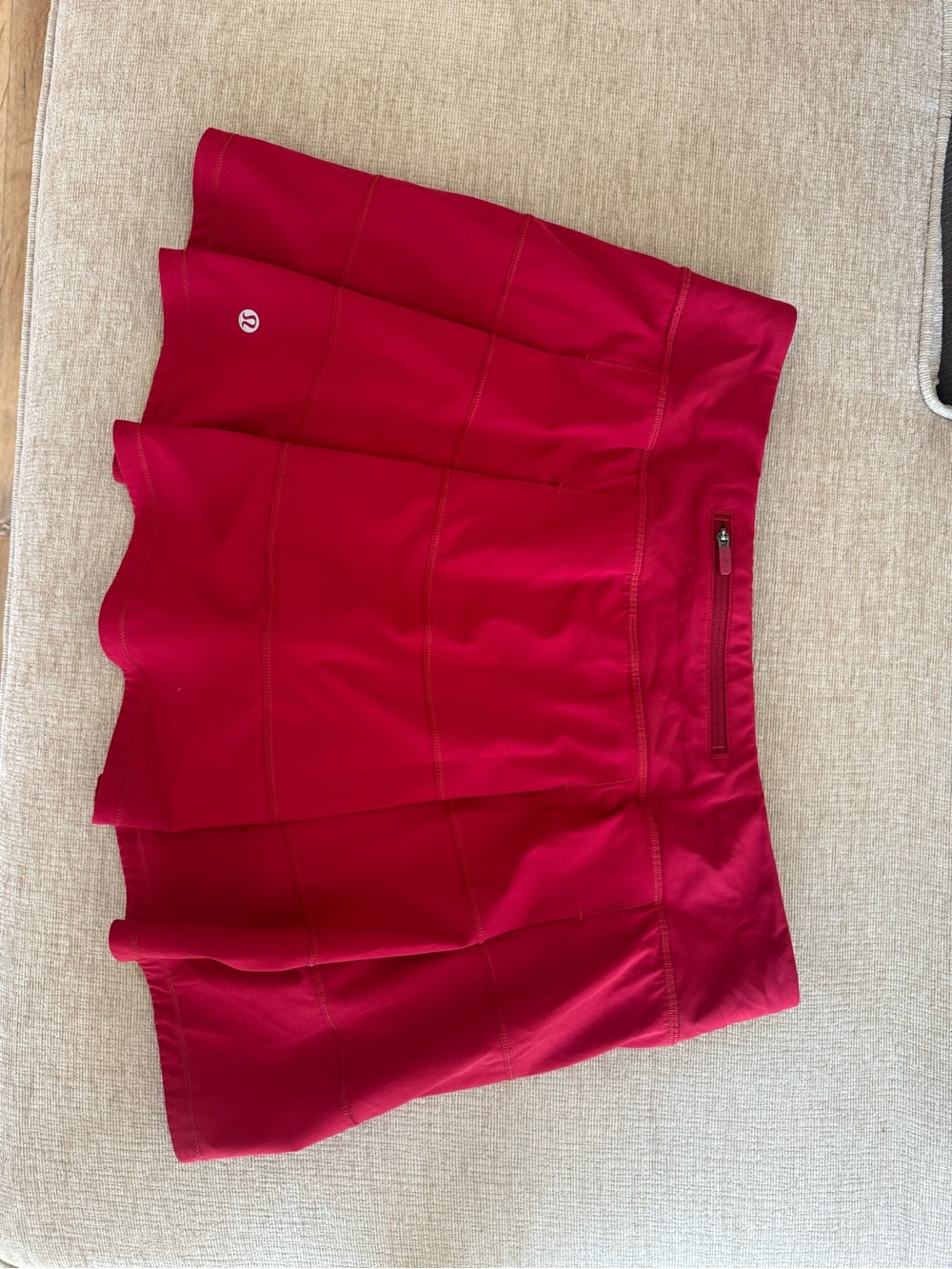 lululemon athletica red skirt
